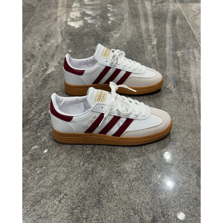 Adidas Spezial Beyaz Bordo Spor Ayakkabı
