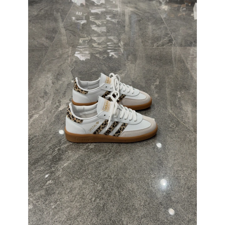 Adidas Spezıal Beyaz Leopar Detaylı Spor Ayakkabı