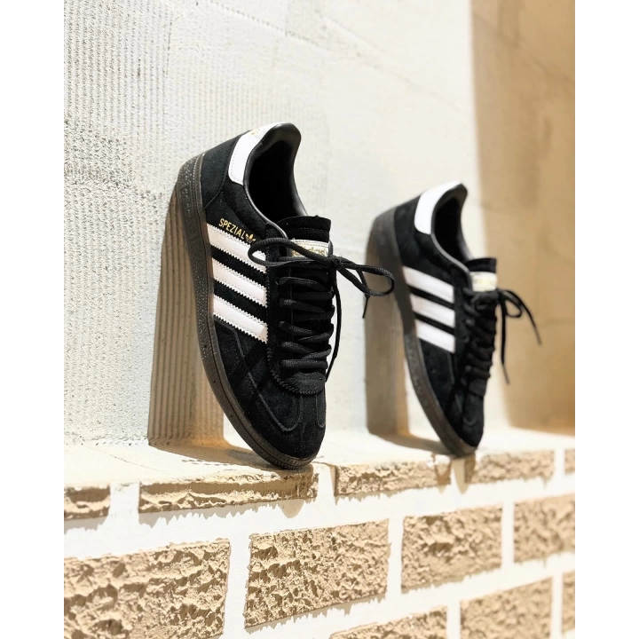 Adidas Spezial Siyah Beyaz Nubuk Deri