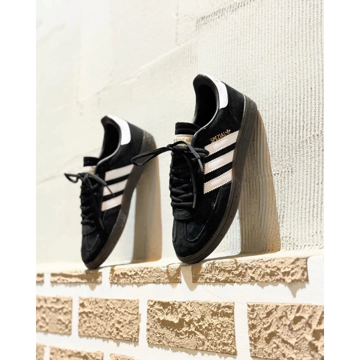 Adidas Spezial Siyah Beyaz Nubuk Deri