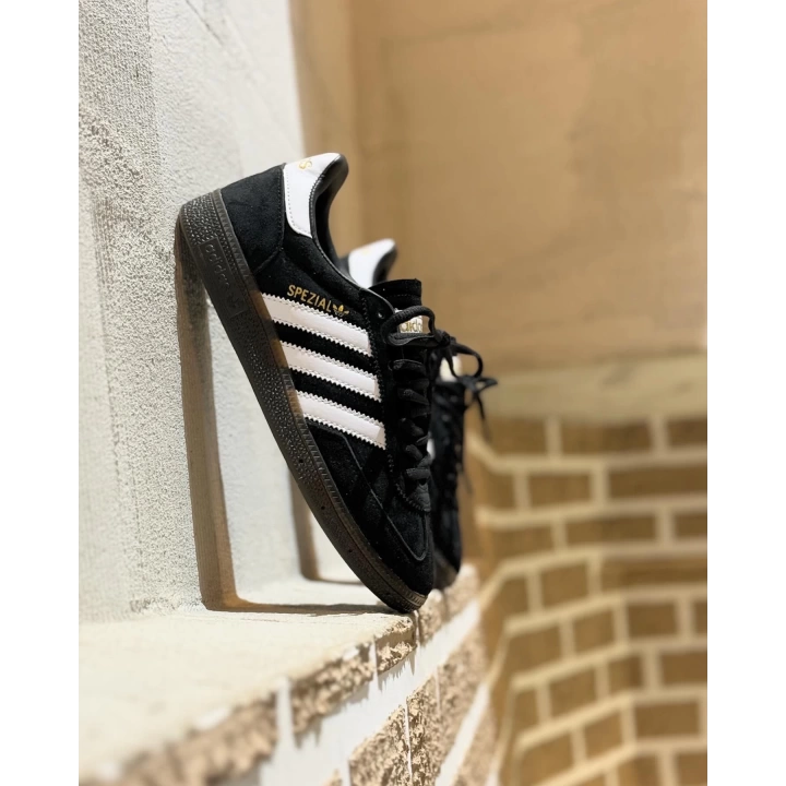 Adidas Spezial Siyah Beyaz Nubuk Deri