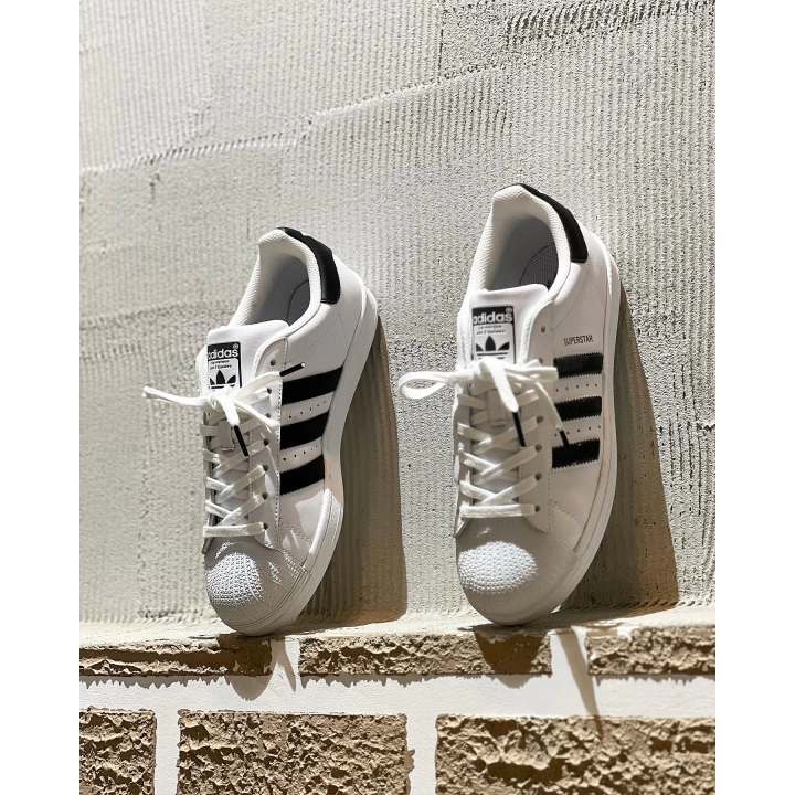 Adidas Süperstar Beyaz Siyah Simli