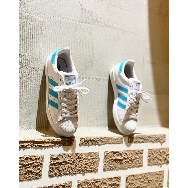 Adidas Süperstar Beyaz Turkuaz