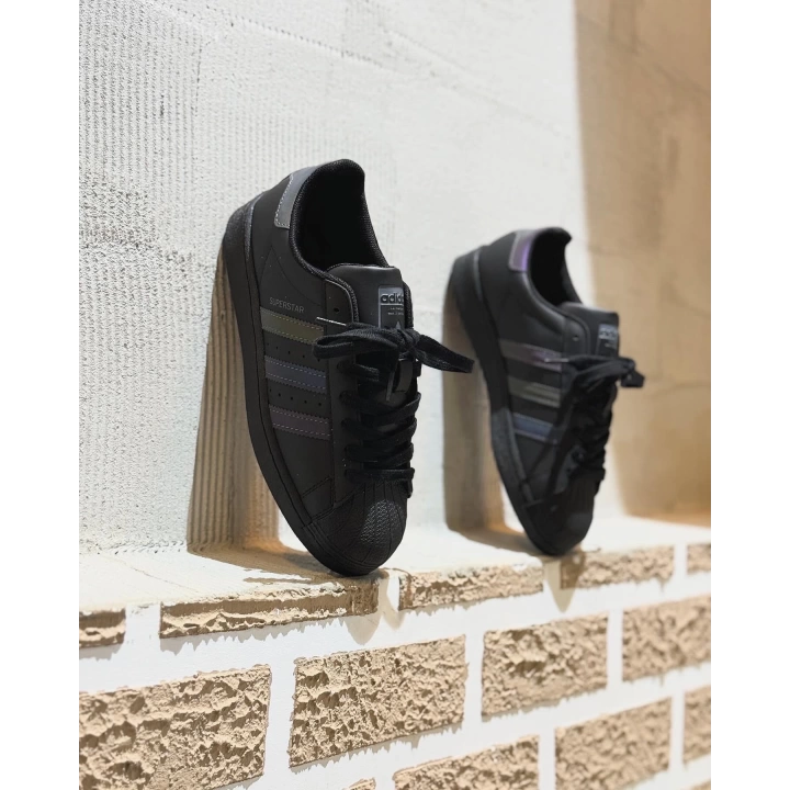 Adidas Süperstar Çok Renkli Siyah reflektör