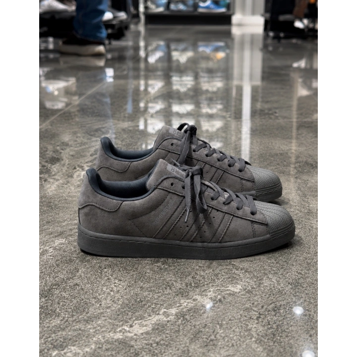 Adidas Süperstar Grey Süet Spor Ayakkabı