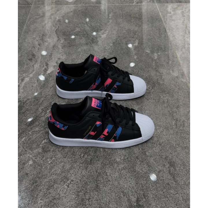 Adidas Süperstar Rose Bleu Detaylı Spor Ayakkabı