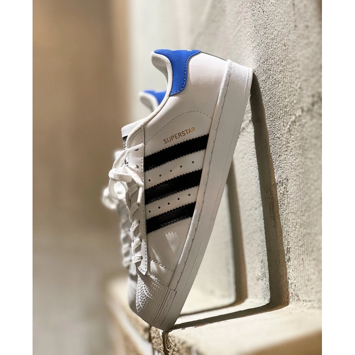 Adidas Süperstar Beyaz Siyah Sax Topuk