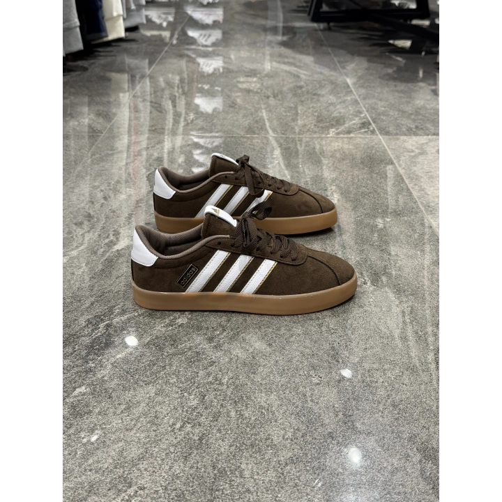 Adidas Vl Court 3.0 Kahve Beyaz