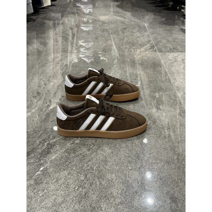 Adidas Vl Court 3.0 Kahve Beyaz