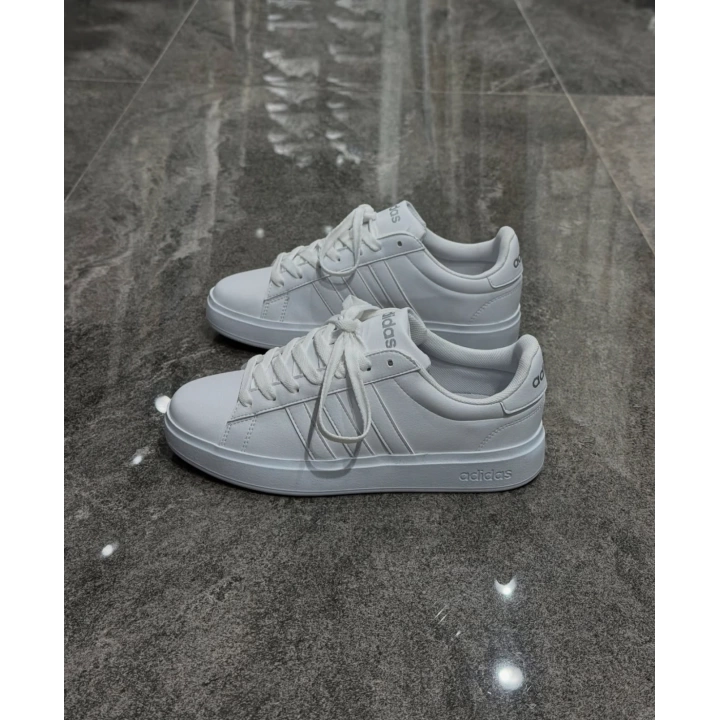 Adidas VS Pace 2.0 Beyaz Beyaz Detaylı