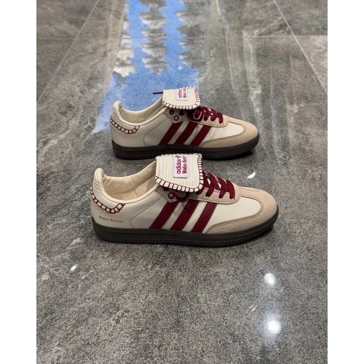 Adidas Wales Bonner Krem Bordo Dikiş Detaylı