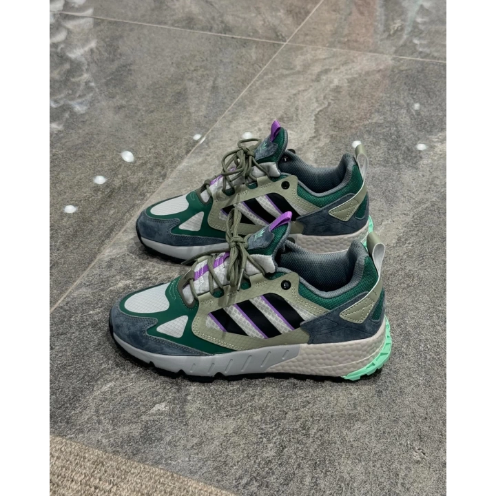 Adidas ZX 1K Boost Petrol Mavi Yeşil Detaylı