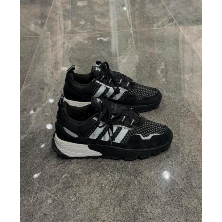 Adidas ZX 1K Boost Siyah Beyaz Reflektör