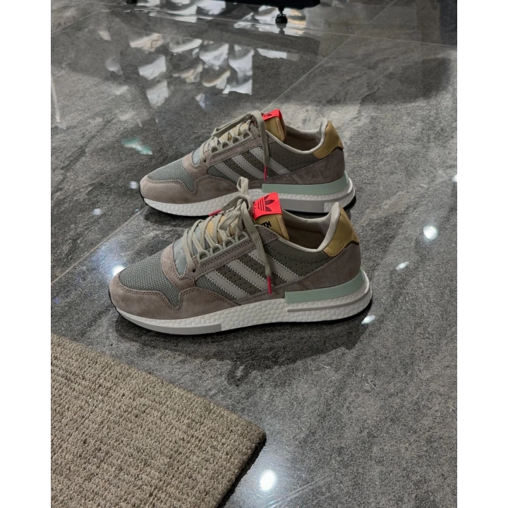 Adidas Zx 500 RM Kum Kahverengi Dedaylı