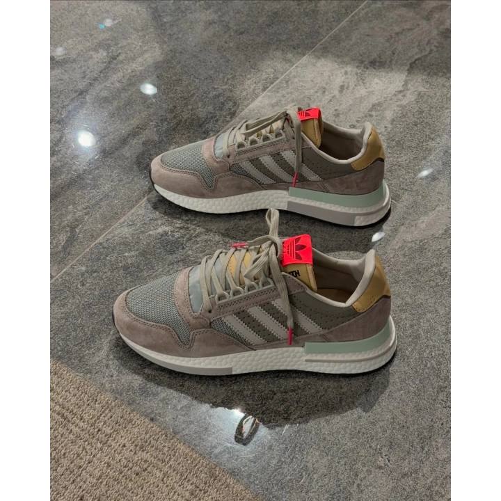 Adidas Zx 500 RM Kum Kahverengi Dedaylı