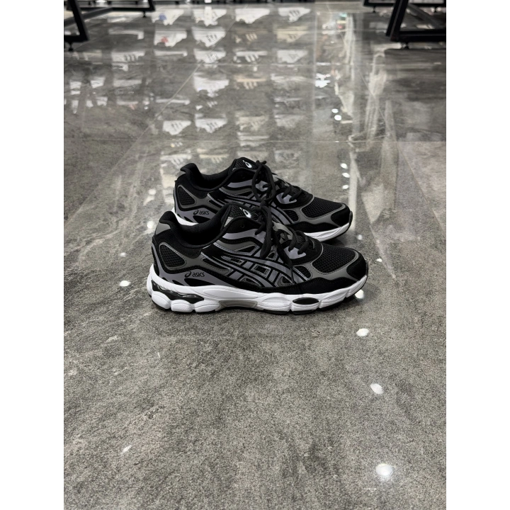 Asıcs Gel-Nyc Chunky Black Grey Spor Ayakkabı