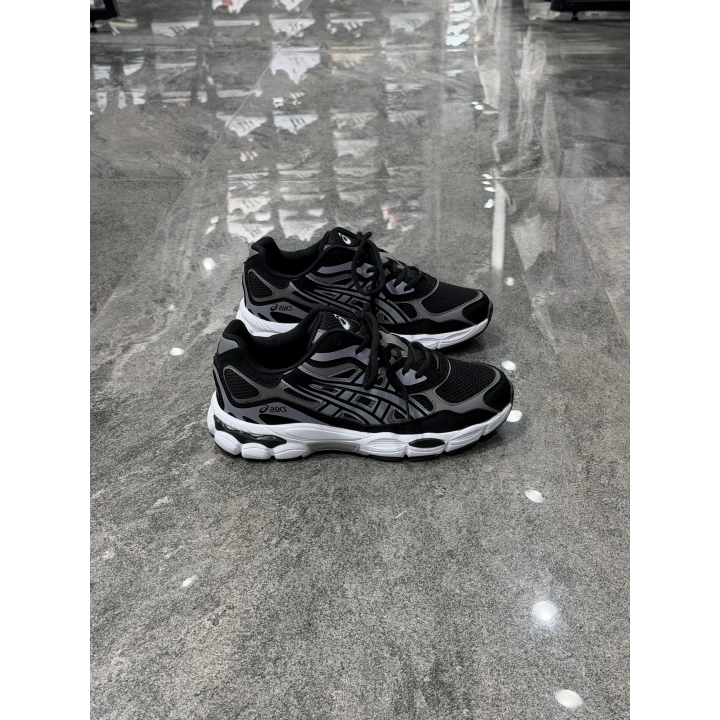 Asıcs Gel-Nyc Chunky Black Grey Spor Ayakkabı
