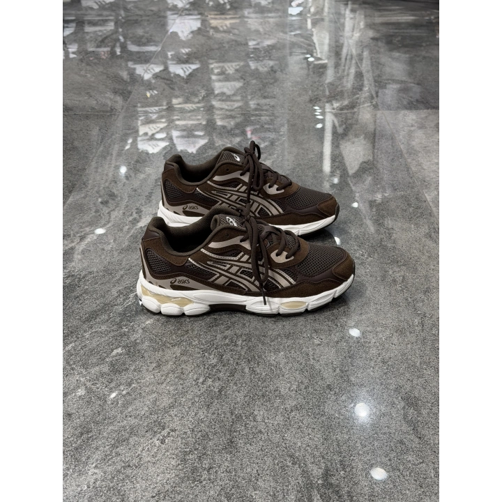 Asıcs Gel-Nyc Chunky Brown White Spor Ayakkabı