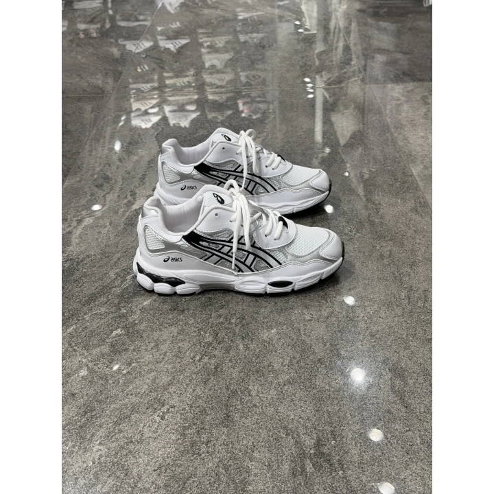Asıcs Gel-Nyc Chunky White Black Spor Ayakkabı