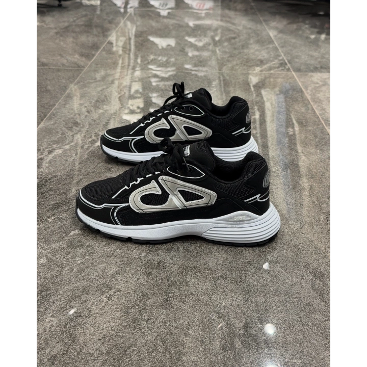 Christian Dior B30 Siyah Krem Spor Ayakkabı