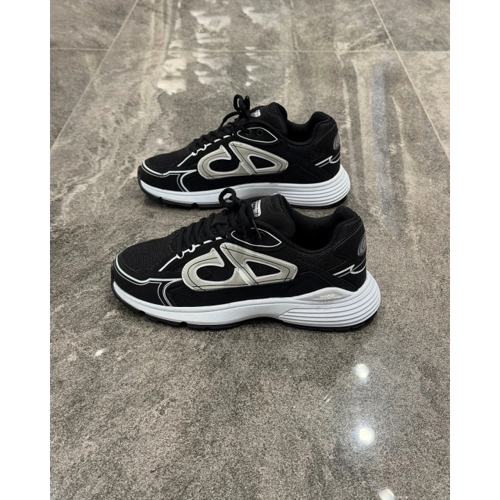 Christian Dior B30 Siyah Krem Spor Ayakkabı