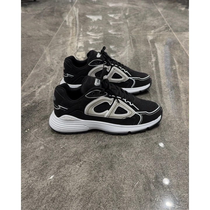 Christian Dior B30 Siyah Krem Spor Ayakkabı