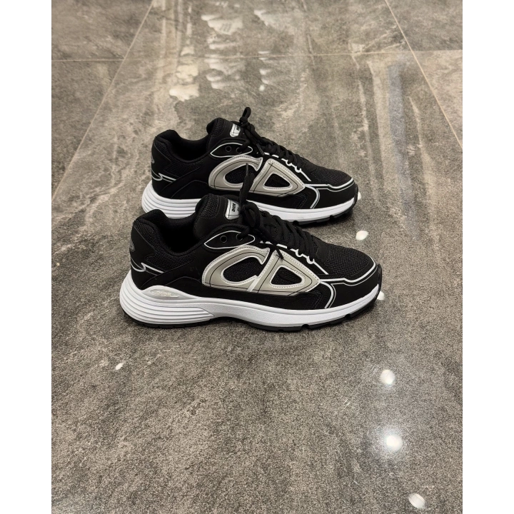 Christian Dior B30 Siyah Krem Spor Ayakkabı