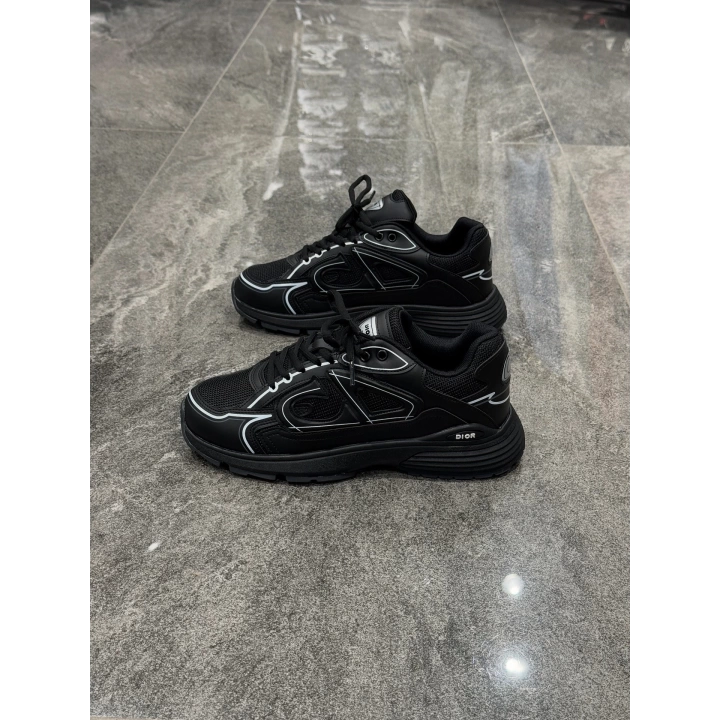 Christian Dior B30 Siyah Spor Ayakkabı