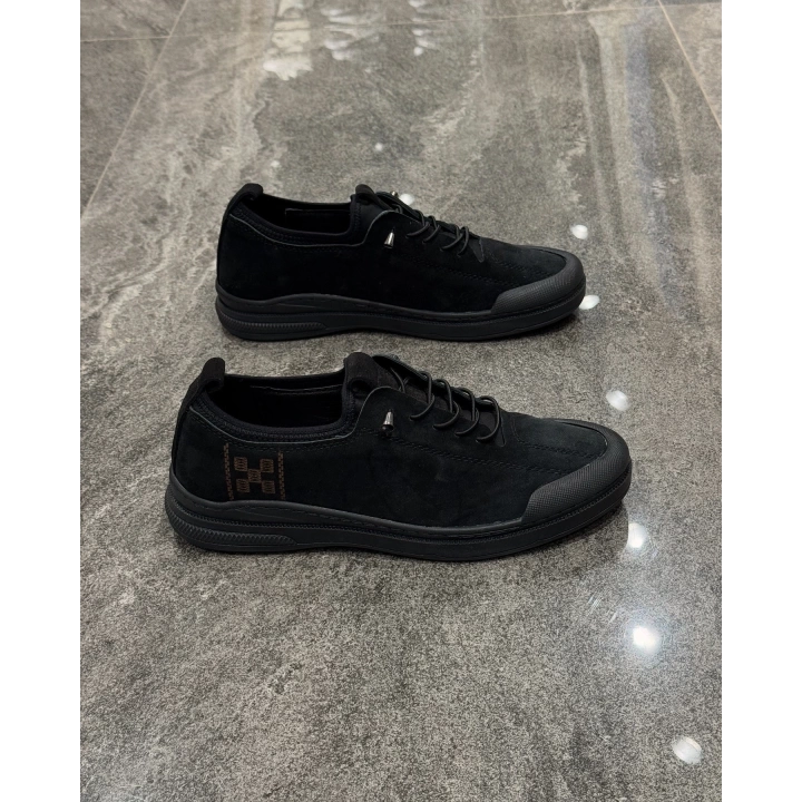 Cool Men 62408 Süet Siyah Termo Taban