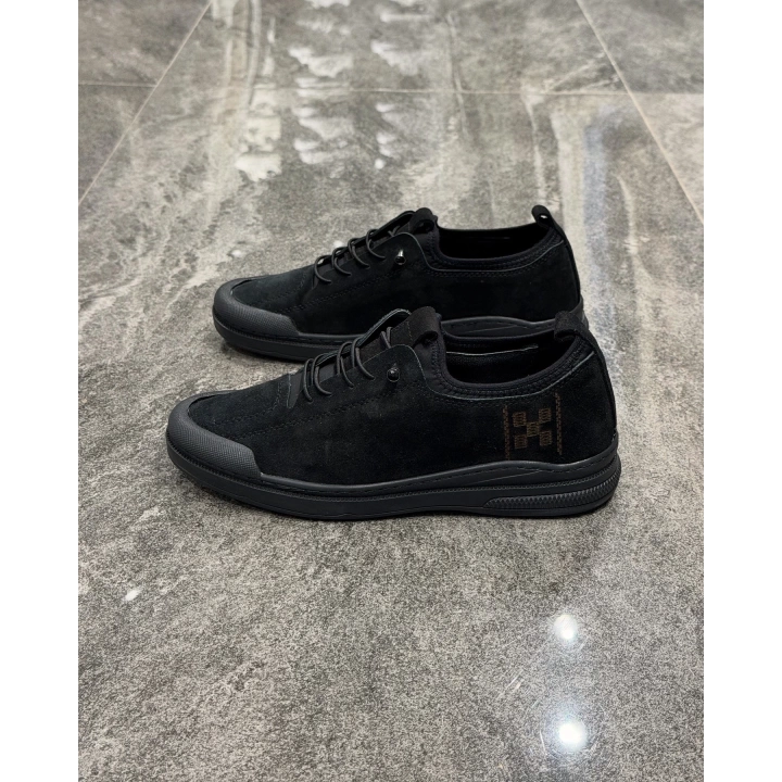 Cool Men 62408 Süet Siyah Termo Taban
