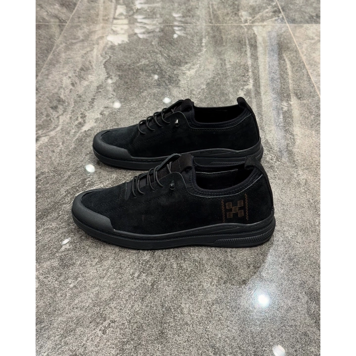 Cool Men 62408 Süet Siyah Termo Taban