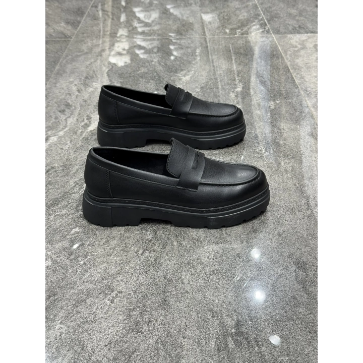 Erkek Loafer Siyah Ayakkabı