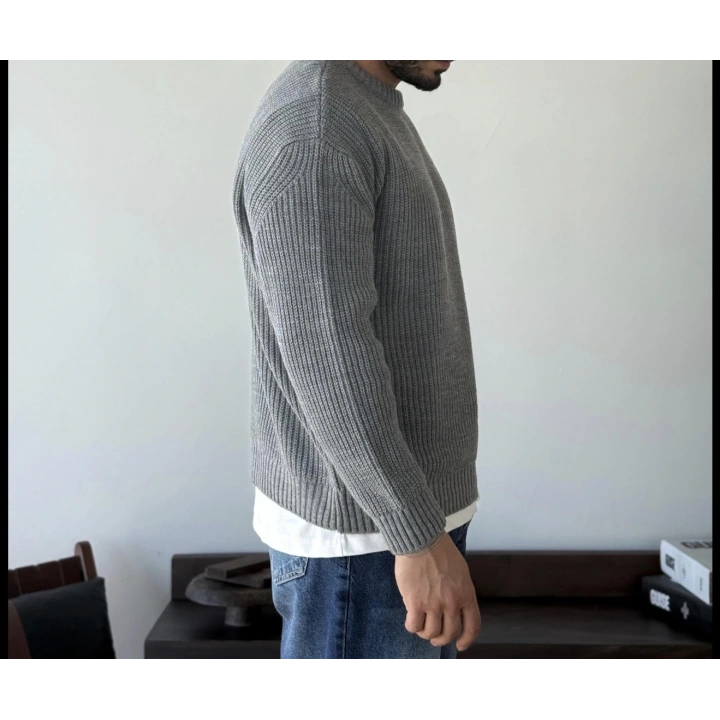 Giesto Gri Örme Triko