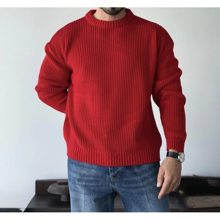 Giesto Kırmızı Örme Triko