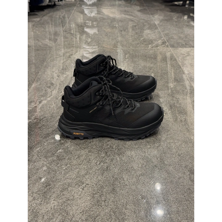 Humtto Bilekli Su Geçirmez Siyah Wiber Taban Bot