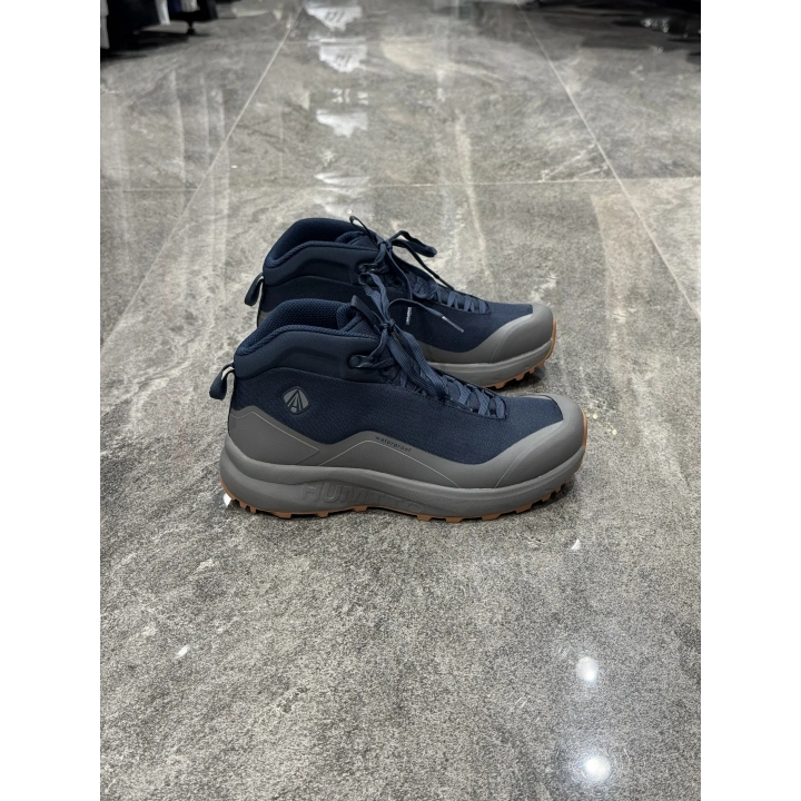 Humtto Waterproof Lacivert Bilek Detaylı Bot