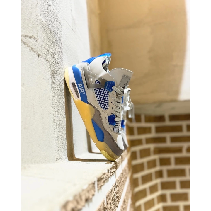 Jordan 4 Gri Mavi