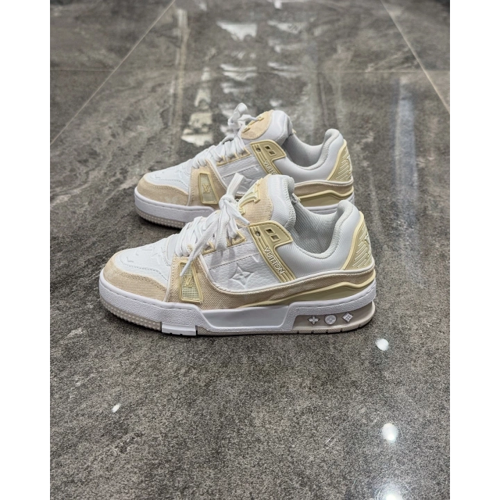 Louıs Vuıtton Trainer Yellow Bej Detaylı