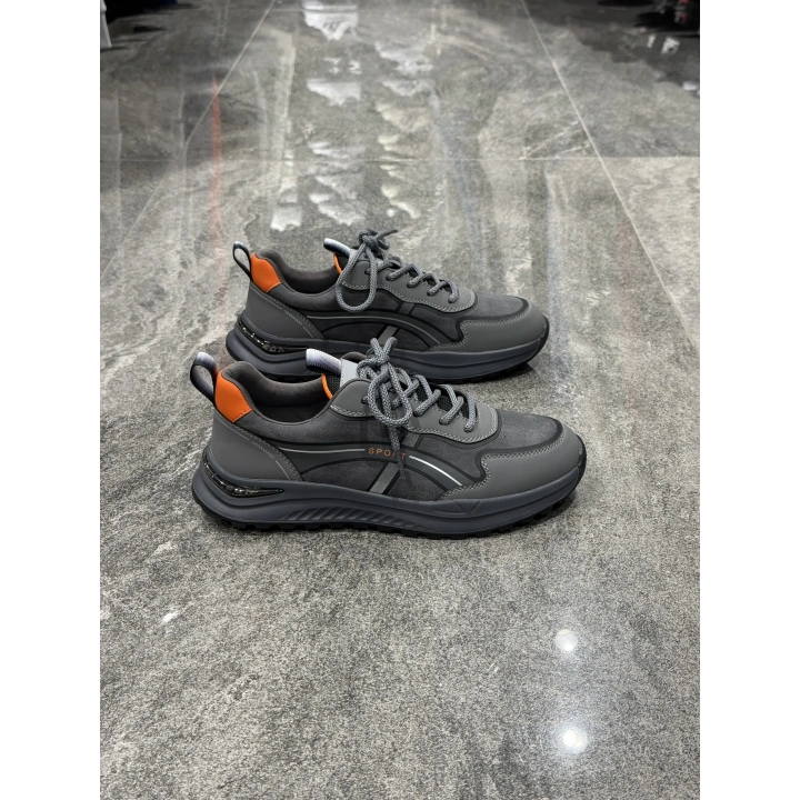 Marco Füme Sport Deri Spor Ayakkabı