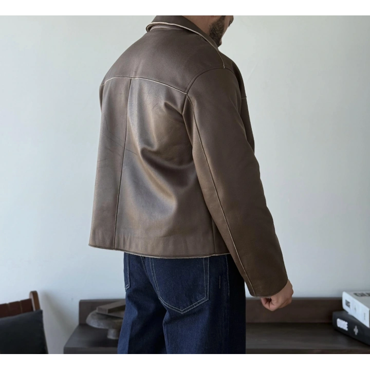 Marco Suni Nubuk Deri Kahve Mont