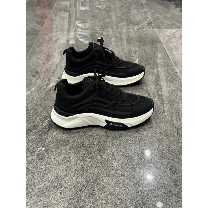 Marcomen 152-22643 Siyah Tabanı Beyaz Spor Ayakkabı