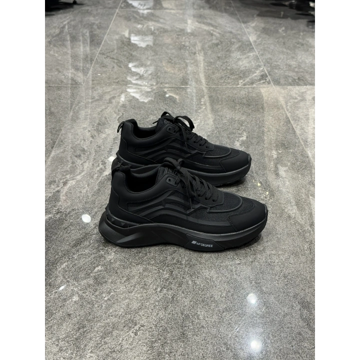 Marcomen 152-22643 Siyah Tabanı Siyah Spor Ayakkabı