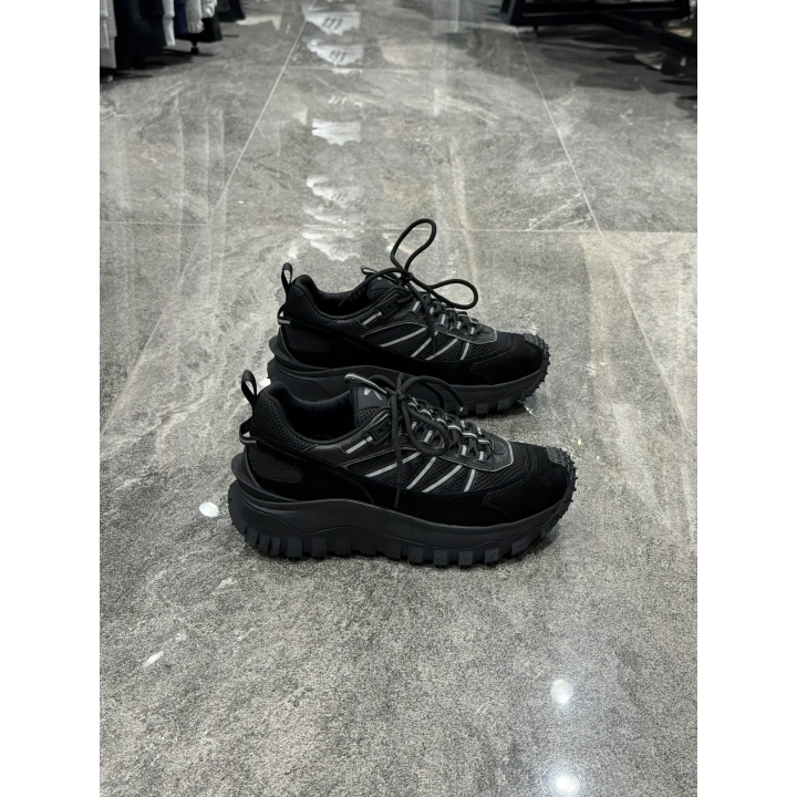 Marcomen Tırtıl Taban Detaylı Siyah Outdoor Ayakkabı