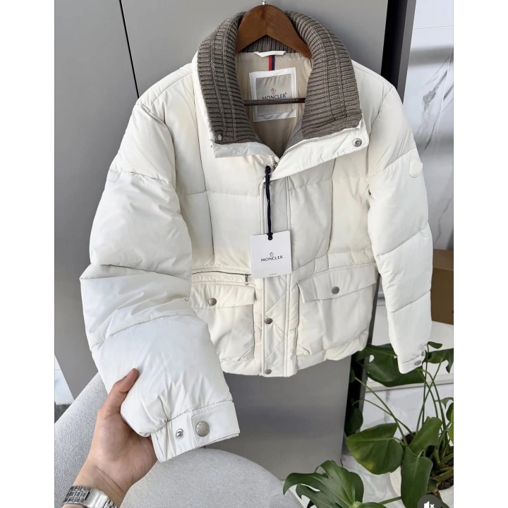 Moncler Beyaz Şişme Mont