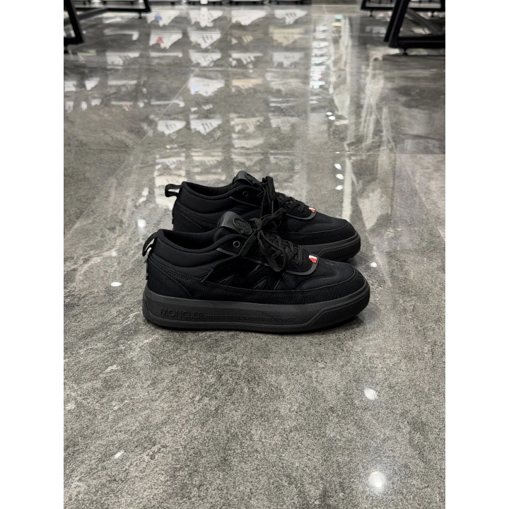 Moncler De-Cıermont Siyah Siyah Detaylı Spor Ayakkabı
