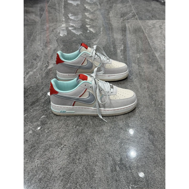 Nike Air Force 1 LV8 GS Ivory Pıcante Red