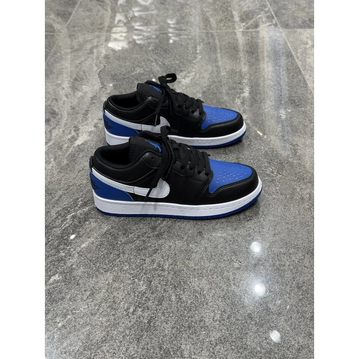 Nike Air Jordan 1 Low Black Royal Toe