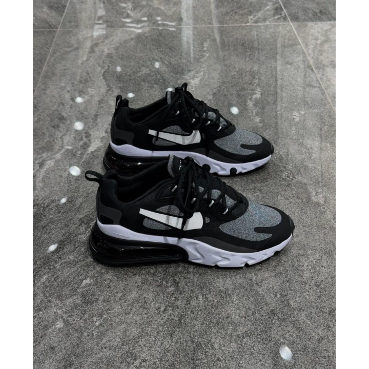 Nike Air Max 270 React Black Vast Grey Off Noir White