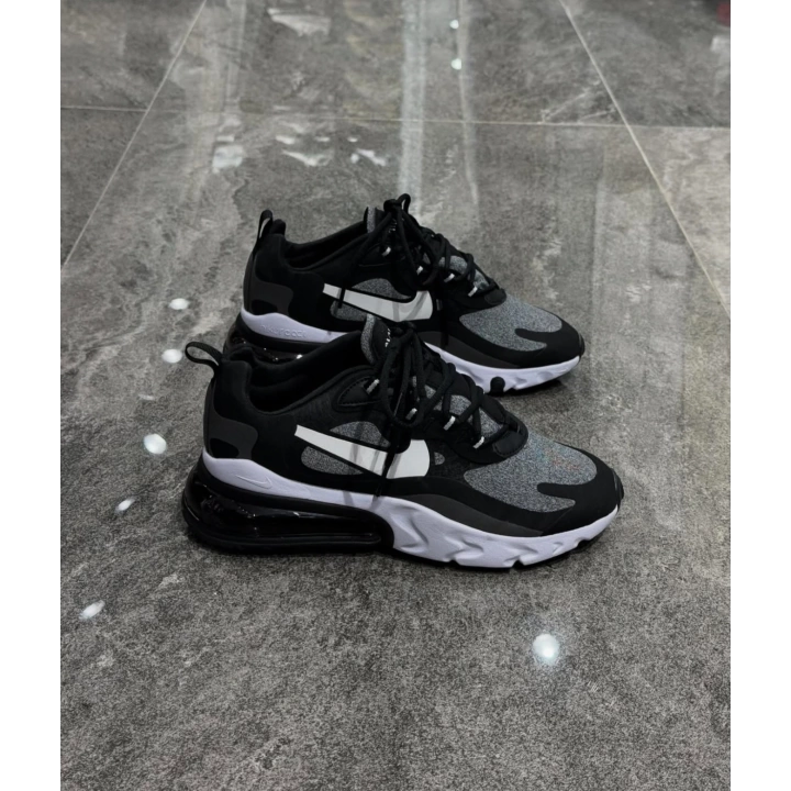 Nike Air Max 270 React Black Vast Grey Off Noir White