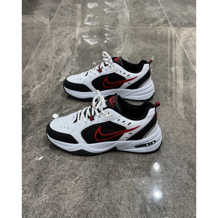 Nıke Air Monarch Beyaz Siyah Kırmızı
